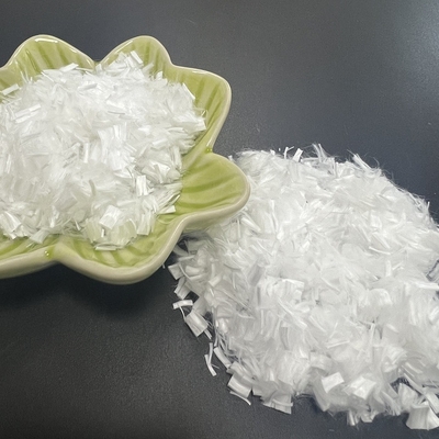 सफेद स्टेपल फाइबर 6mmx1.66dtex शॉर्ट कट कॉर्न पीएलए फाइबर पेट्रोलियम ड्रिलिंग के लिए