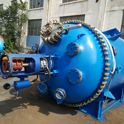 रासायनिक उत्पादन के लिए K प्रकार 5000L ग्लास लाइनेड रिएक्टर उपकरण: